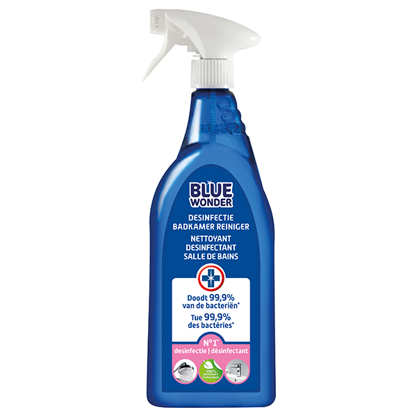 Blue Wonder nettoyant désinfectant pour salle de bain (750 ml)  SBL00063 - 1