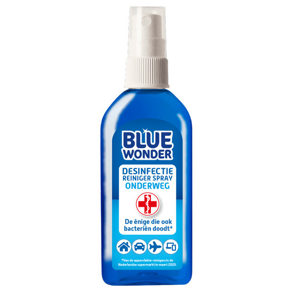 Blue Wonder spray nettoyant désinfectant à emporter (100 ml)  SBL00012 - 1
