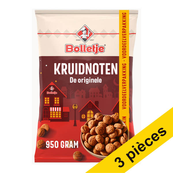 Offre : 3x Bolletje petits biscuits épicés (950 grammes) 415274 - 1