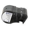 Étiquettes en polyester Brady M5-78-432-CL-BK 25,4 mm x 48,26 mm (d'origine) - noir sur transparent