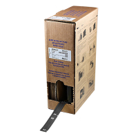 Brady BM-10x60-7643-BK étiquettes non adhésives en polyuréthane 10 mm x 60 mm (d'origine) - noir 148043