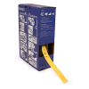 Brady BM-10x75-7643-YL étiquettes en polyuréthane 10 mm x 75 mm (d'origine) - jaune