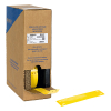 Brady BM-15X75-7598-YL étiquettes en polyester 15 mm x 75 mm (d'origine) - jaune