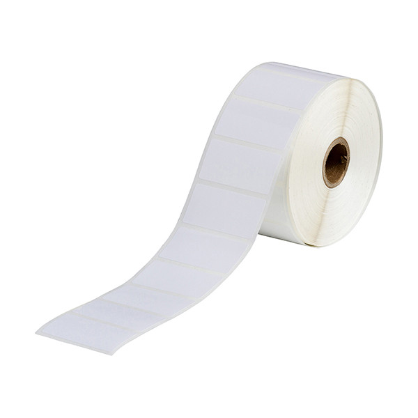 Brady BPT-17-8423-1 étiquettes en polyester 50,80 x 25,40 mm (d'origine) - blanc BPT-17-8423-1 147556 - 1