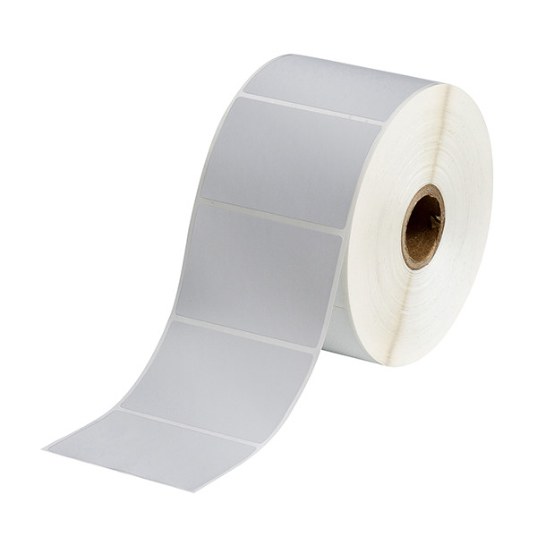 Brady BPT-19-7563-0.5 étiquettes en polyester 76 x 50 mm (d'origine) - métallisé BPT-19-7563-0.5 147552 - 1