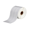 Brady BPT-5-7563-2.5 étiquettes en polyester 25,40 x 12,70 mm (d'origine) - métallisé mat 147646 - 1