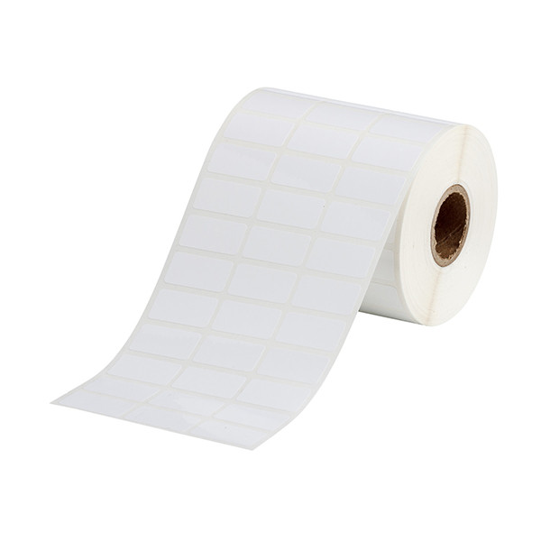 Brady BPT-5-8423-2.5 étiquettes en polyester 25,40 x 12,70 mm (d'origine) - blanc BPT-5-8423-2.5 147582 - 1