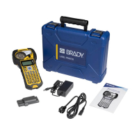 Brady M210 système de lettrage avec coffret 147928