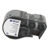 Brady M4-214-483 étiquettes en polyester 50,80 mm x 25,40 mm (d'origine) - noir sur blanc 147972 - 1