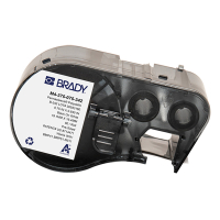 Brady M4-375-075-342 ruban pour gaine thermorétractable 19,05 mm x 16,40 mm (d'origine) - noir sur blanc M4-375-075-342 148326