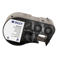 Brady M4-49-422 étiquettes permanentes en polyester 25,4 mm x 25,4 mm (d'origine) - noir sur blanc M4-49-422 148332