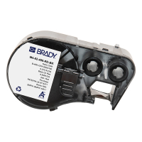 Brady M4-82-499-RD-BK étiquettes en tissu nylon Ø 9,53 mm (d'origine) - noir sur rouge M4-82-499-RD-BK 148370