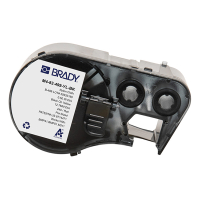 Brady M4-83-499-YL-BK étiquettes en tissu nylon Ø 12,7 mm (d'origine) - noir sur jaune M4-83-499-YL-BK 148244
