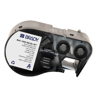 Brady M4C-1000-595-BL-WT ruban vinyle 25,4 mm x 7,62 m (d'origine) - blanc sur bleu M4C-1000-595-BL-WT 148236