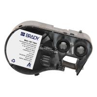 Brady M4C-187-7641 ruban pour gaine thermorétractable 8,50 mm x 2,13 m (d'origine) - noir sur blanc M4C-187-7641 148354