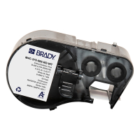 Brady M4C-375-595-RD-WT étiquettes en vinyle 9,53 mm x 7,62 m (d'origine) - blanc sur rouge M4C-375-595-RD-WT 147946