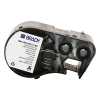 Brady M4C-500-595-CL-BK ruban vinyle 12,7 mm x 6,1 m (d'origine) - noir sur transparent