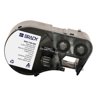 Brady M4C-750-584 étiquettes en plastique 19,05 mm x 6,10 m (d'origine) - noir sur blanc M4C-750-584 148378