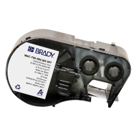 Brady M4C-750-595-BK-WT ruban vinyle 19,05 mm x 7,62 m (d'origine) - blanc sur noir M4C-750-595-BK-WT 148382