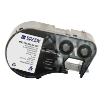 Brady M4C-750-595-BL-WT ruban vinyle 19,05 mm x 7,62 m (d'origine) - blanc sur bleu M4C-750-595-BL-WT 148186