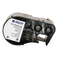Brady M4C-750-595-CL-BK ruban vinyle 19,05 mm x 6,1 m (d'origine) - noir sur transparent M4C-750-595-CL-BK 148184