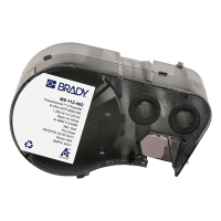 Brady M5-112-492 Freezerbondz étiquettes en polyester 9,53 mm x 31,75 mm (d'origine) - noir sur blanc M5-112-492 148340