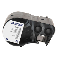 Brady M5-117-499 étiquettes en tissu nylon 12,7 mm x 25,4 mm (d'origine) - noir sur blanc M5-117-499 148306