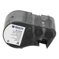 Brady M5-125-461 étiquettes en polyester laminé 44,45 mm x 25,40 mm (d'origine) - noir sur blanc M5-125-461 148001
