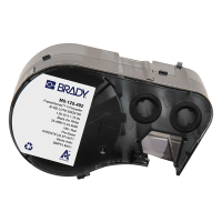 Brady M5-125-492 étiquettes en polyester FreezerBondz 25,4 mm x 44,45 mm (d'origine) - noir sur blanc M5-125-492 148344