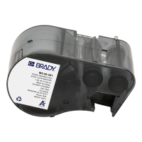 Brady M5-20-351 étiquettes en vinyle 25,4 mm x 50,8 mm (d'origine) - noir sur blanc M5-20-351 148398
