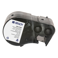 Brady M5-75-461 étiquettes en polyester laminé 25,4 mm x 66,68 mm x 25,4 mm (d'origine) - noir sur blanc/transparent M5-75-461 148116