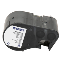Brady M5C-1000-461 étiquettes en polyester laminé 25,4 mm x 7,62 m (d'origine) - noir sur blanc M5C-1000-461 148412