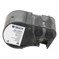 Brady M5C-1250-461 étiquettes en polyester laminé 31,75 mm x 7,62 m (d'origine) - noir sur blanc M5C-1250-461 148414
