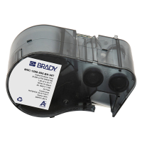 Brady M5C-1500-595-BK-WT ruban vinyle 38,1 mm x 7,62 m (d'origine) - blanc sur noir M5C-1500-595-BK-WT 148352