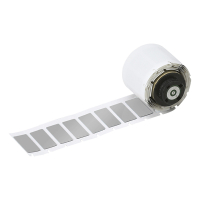 Brady M6-02-7593-SL étiquettes en polyester 27 mm x 12,45 mm (d'origine) - argent M6-02-7593-SL 148061