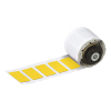 Brady M6-04-7593-YL étiquettes en polyester 27 mm x 18 mm (d'origine) - jaune