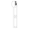 Brady M6-15x75-7598-WT étiquettes non adhésives en polyuréthane 15 mm x 75 mm (d'origine) - blanc