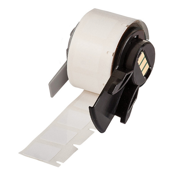 Brady M6-17-7351 étiquettes en vinyle 25,40 mm x 12,70 mm (d'origine) - blanc M6-17-7351 148075 - 1
