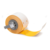 Brady M6-25x75-B7598-YL étiquettes non adhésives en polyuréthane 25 mm x 75 mm (d'origine) - jaune M6-25x75-B7598-YL 148048