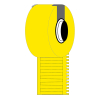 Brady M6-30x4.2-7596-YL étiquettes en vinyle 30 mm x 4,20 mm (d'origine) - jaune 148056 - 1