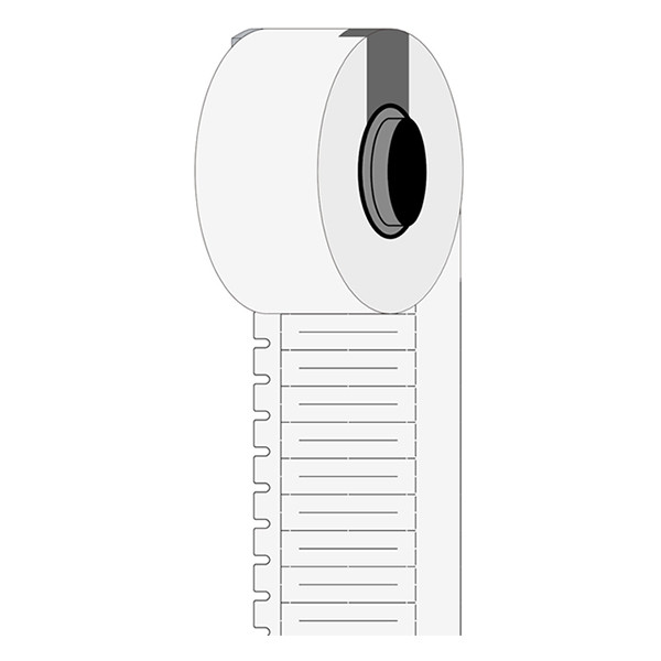 Brady M6-30x4.2-7597-WT étiquettes en polyéthylène 30 mm x 4,20 mm (d'origine) - blanc 148084 - 1