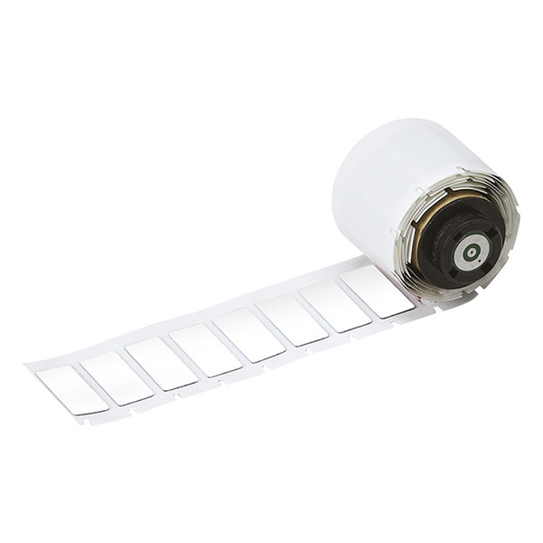 Brady M71EP-2-7593-WT étiquettes en polyester laminé 27,00 mm x 12,50 mm (d'origine) - blanc M71EP-2-7593-WT 147430 - 1