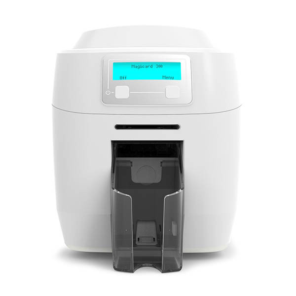 Brady Magicard 300 imprimante cartes double face avec codification par bande magnétique et cartes à puce 3300-0024-3 148421 - 2