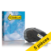 Offre : 5x marque 123encre remplace Brady M21-750-427 ruban vinyle laminé 19,1 mm x 4,30 m - noir sur blanc