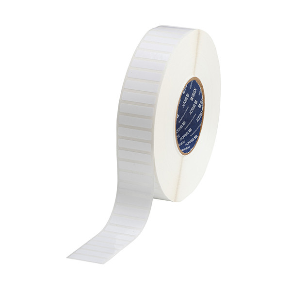 Brady THT-102-422-10 étiquettes en polyester 38,10 x 9,53 mm (d'origine) - blanc brillant THT-102-422-10 147588 - 1