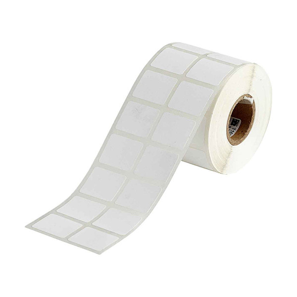 Brady THT-140-488-1.5-SC étiquettes en polyester 19,05 x 22,86 mm (d'origine) - blanc mat THT-140-488-1.5-SC 147700 - 1