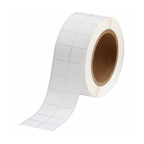 Brady THT-140-488-3 étiquettes en polyester 22,86 x 19,05 mm (d'origine) - blanc mat THT-140-488-3 147614 - 1
