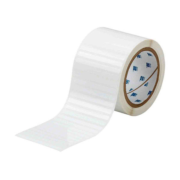 Brady THT-16-423-2.5 étiquettes en polyester 76,20 x 6,35 mm (d'origine) - blanc brillant THT-16-423-2.5 147648 - 1