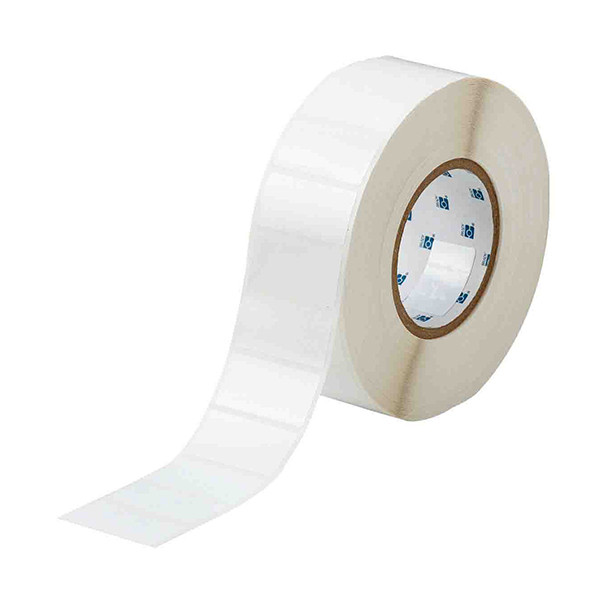 Brady THT-17-483-3 étiquettes en polyester 50,80 x 25,40 mm (d'origine) - blanc brillant THT-17-483-3 147524 - 1