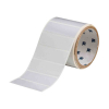 Brady THT-18-413-3 étiquettes en polyester 76,20 x 25,40 mm (d'origine) - argenté mat 147722 - 1